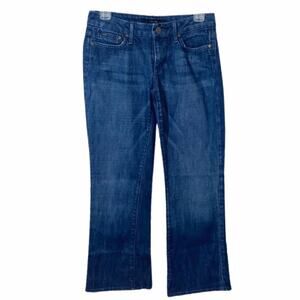 Sz 27 Joe's Jeans blue low rise flared med wash women's